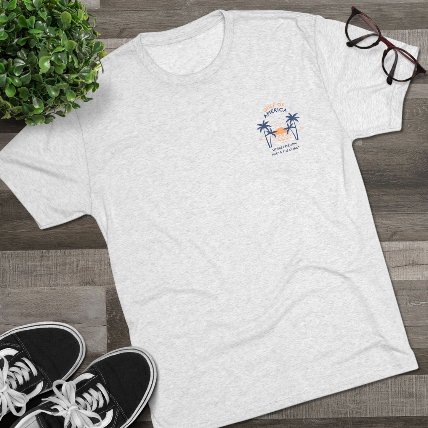 Gulf of America - Unisex Tri-Blend Crew Tee