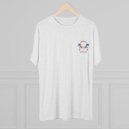 Gulf of America - Unisex Tri-Blend Crew Tee
