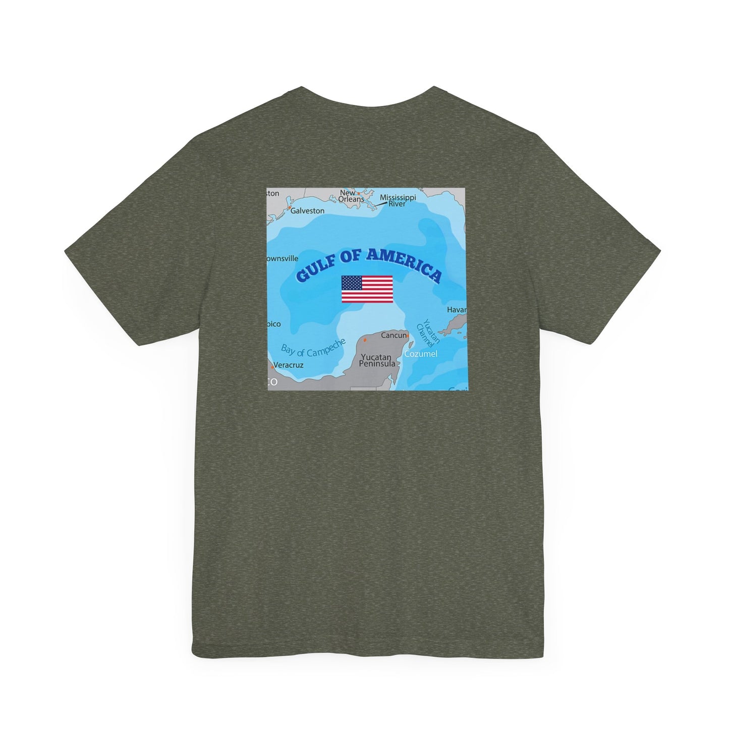 Gulf of America Graphic Tee - Unisex Jersey Short Sleeve T-Shirt