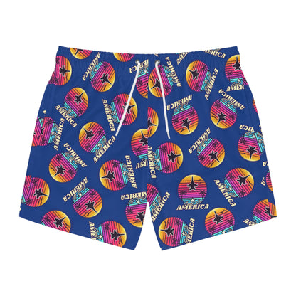 Gulf of America Retro Swim Trunks