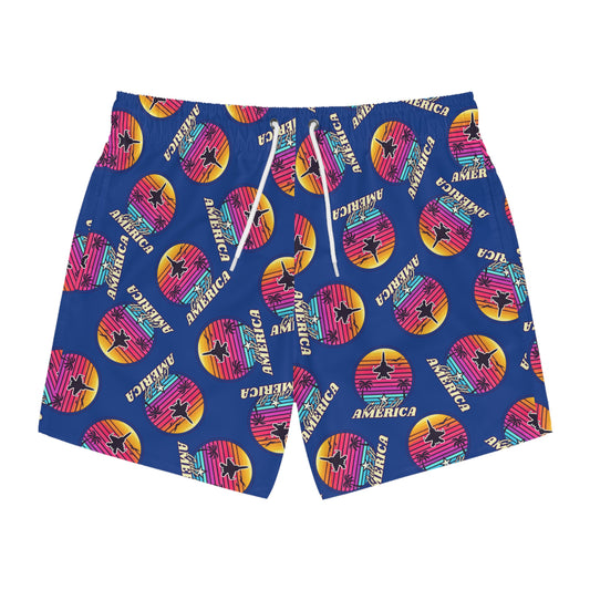 Gulf of America Retro Swim Trunks