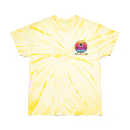 Neon Gulf of America - Tie-Dye Surf Design