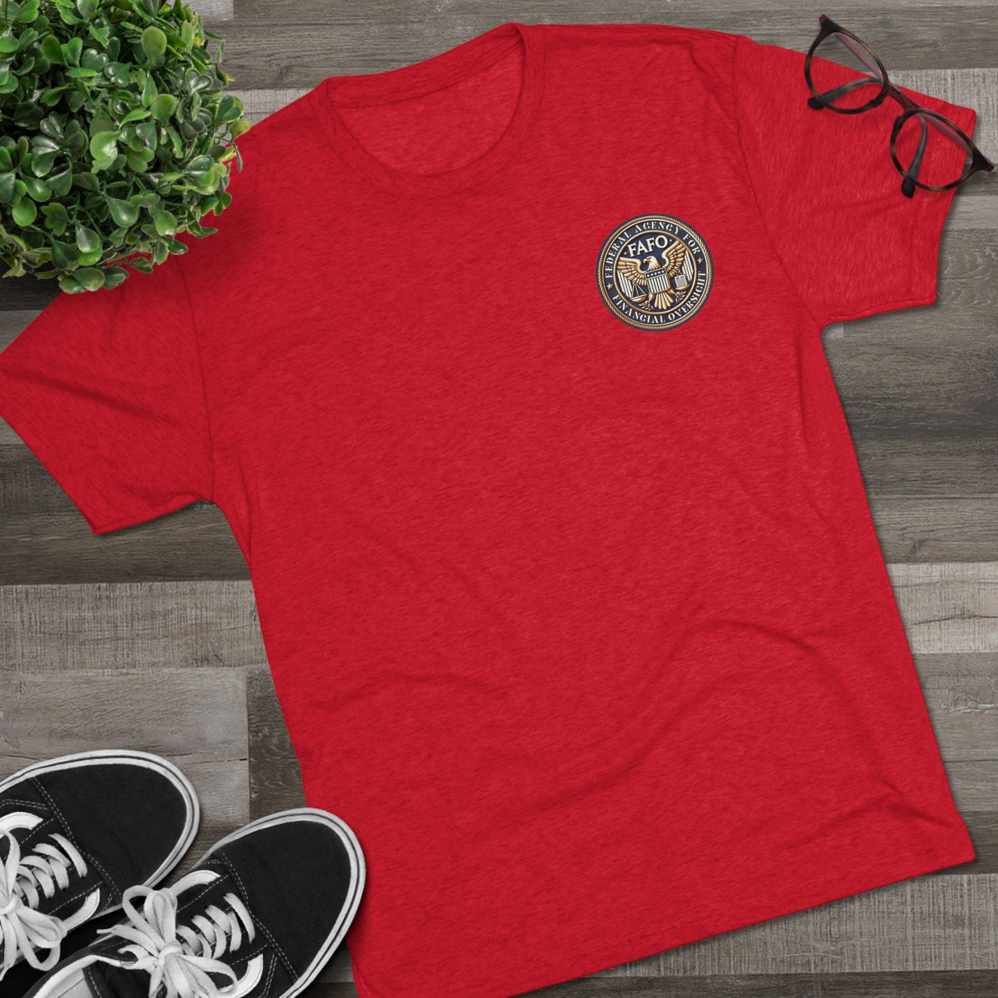 Federal Agent Unisex Tri-Blend Crew Tee