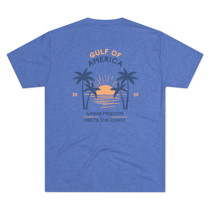 Gulf of America - Unisex Tri-Blend Crew Tee