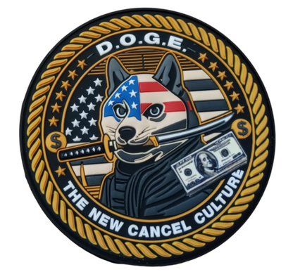 Doge News Official PVC Patch