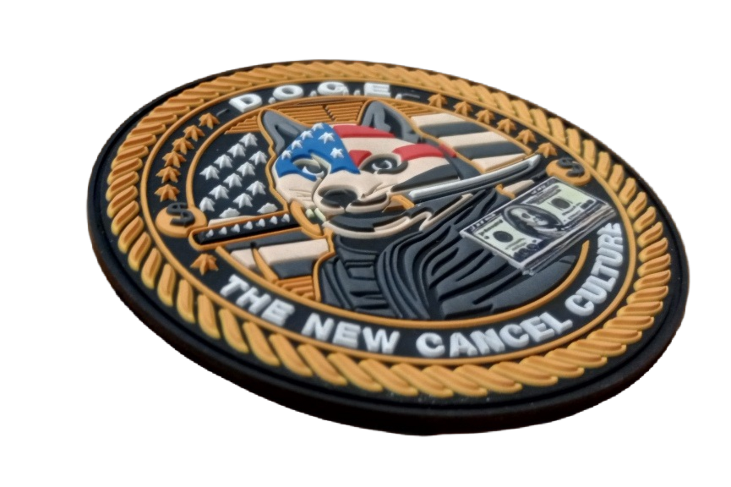 Doge News Official PVC Patch